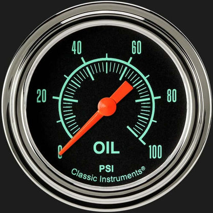 G/Stock 2 5/8" Oil Pressure Gauge GS381SLF