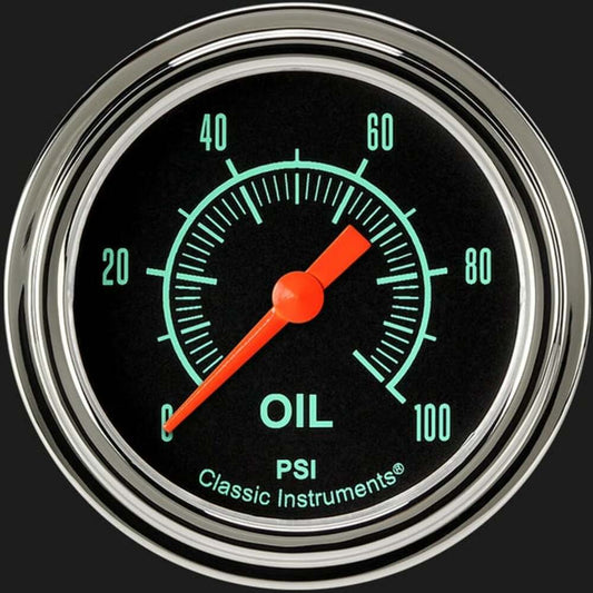 G/Stock 2 5/8" Oil Pressure Gauge GS381SLF