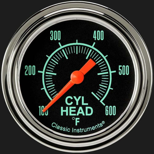 G/Stock 2 5/8" Cylinder Head Temp. Gauge GS397SLF
