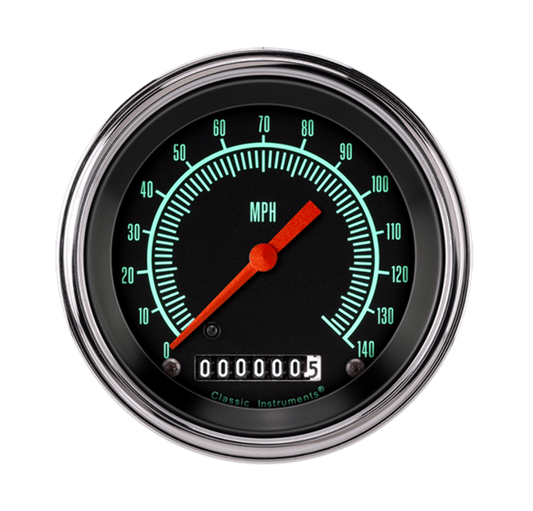 G/Stock 3 3/8" Speedometer GS55SLF
