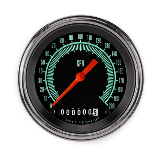 G/Stock 3 3/8" Speedometer GS59SLF