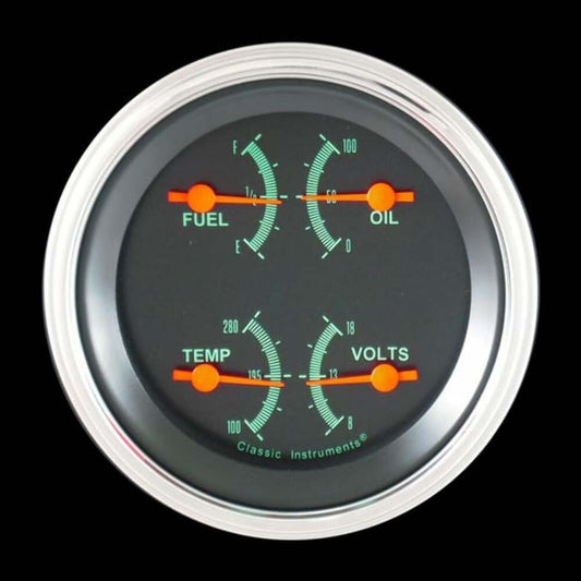 G-Stock Quad Gauge (Fuel 240-33 OHM) GS76SLF
