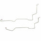 1961-64 Ford Galaxie 390CID Transmission Cooler Lines 3 Speed 2 Piece -GTC6102SS