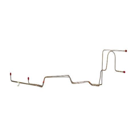 Fine Lines GTC6601OM - 1966 Ford Galaxie SBF Transmission Cooler Lines w/ C4 Transmission