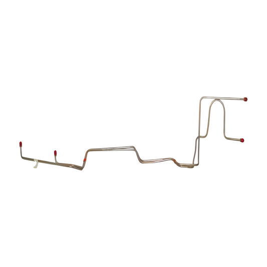 1966 Ford Galaxie SBF Transmission Cooler Lines w/ C4 Transmission - GTC6601SS - Transmission Lines Car Part People