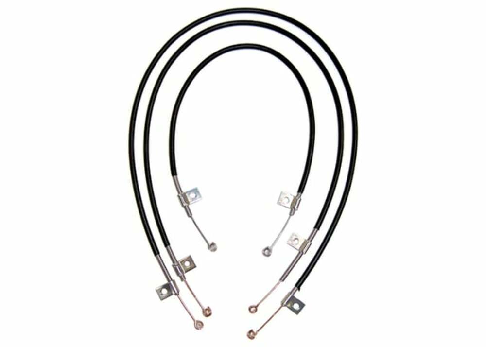 Fits 1969-1972 Chevrolet Blazer; Heater Control Cables - W/Ac HCC72AC