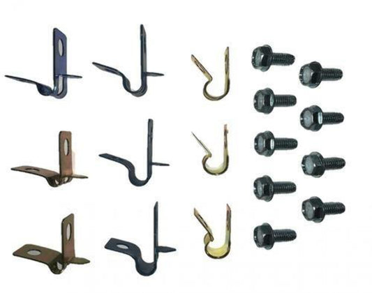1969 Chevrolet Camaro Fuel Clips Line Clip Kit 32 - HCK0032