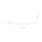 1994-1997 Honda Accord Front to Rear Vapor Fuel Lines Steel HGL9403OM