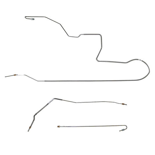 00-04 Honda Insight [All Variants] Intermediate Brake Line; Steel HIN0001OM - Brake Hoses Car Part People