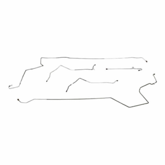 2000-04 Honda Insight Intermediate Brake Line Stainless - HIN0003SS - Intermediate Lines Car Part People