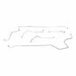 2000-04 Honda Insight Intermediate Brake Line Stainless - HIN0003SS