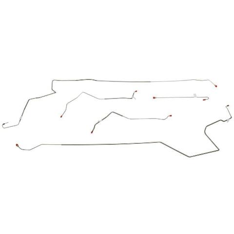 1994-95 Honda Accord Intermediate Brake Line AWABS Stainless - HIN9404SS