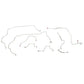 1994-1995 Honda Accord Front Brake Line Kit AWABS Steel - HKT9401OM