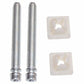 Fits 1978 Chevrolet C10; Headlamp Adjuster Screw & Nut - Pair HL06272