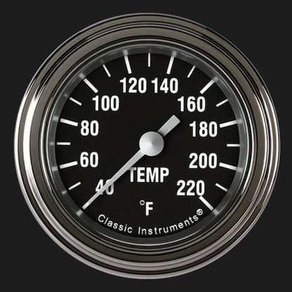 Hot Rod 2 1/8" Stock Eliminator Temp. Gauge HR129SLF