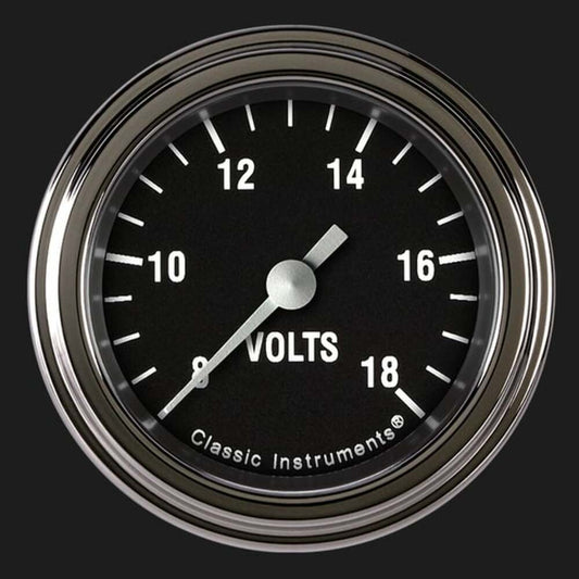 Hot Rod 2 1/8" Voltage Gauge HR130SLF