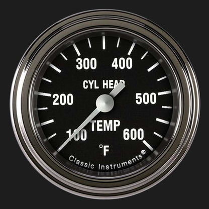Hot Rod 2 1/8" Cylinder Head Temp. Gauge HR197SLF