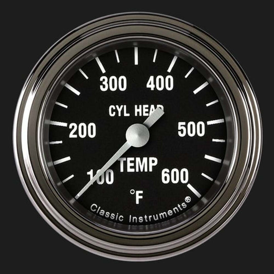 Hot Rod 2 1/8" Cylinder Head Temp. Gauge HR197SLF