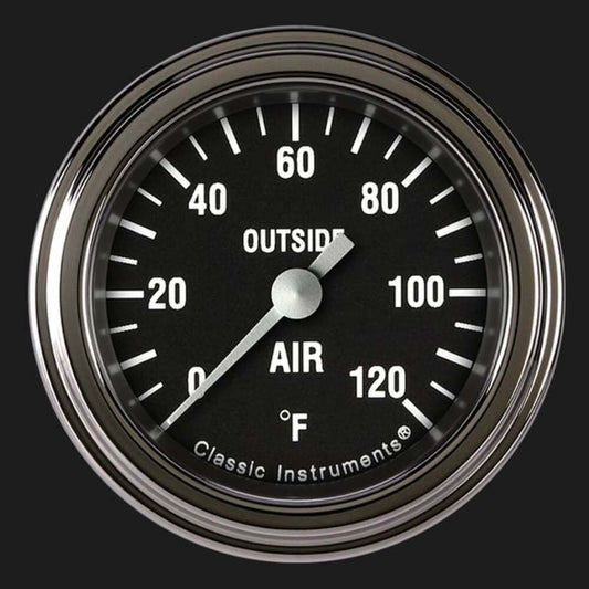 Hot Rod 2 1/8" Outside Air Temp. Gauge HR199SLF