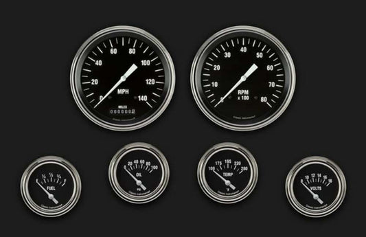 Hot Rod Six Gauge Set 251 HR251SLF