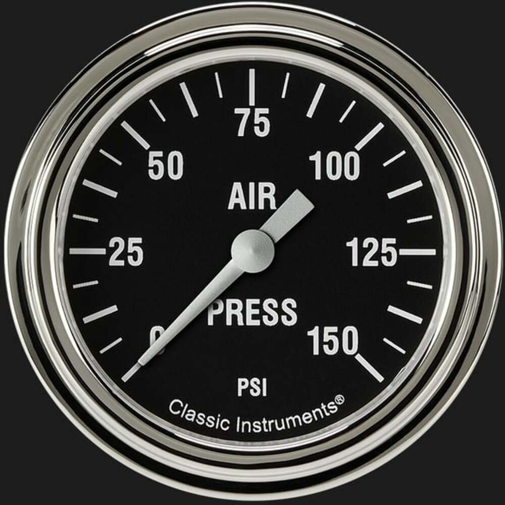 Hot Rod 2 5/8" Air Pressure Gauge HR318SLF