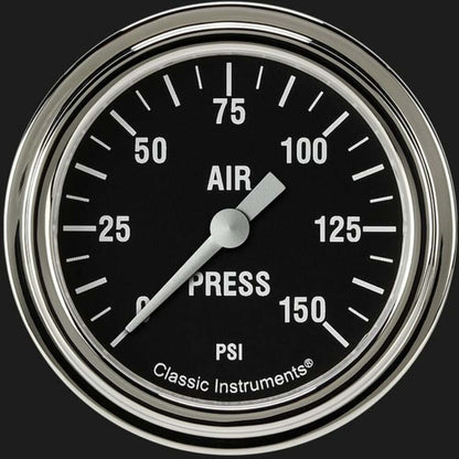 Hot Rod 2 5/8" Air Pressure Gauge HR318SLF