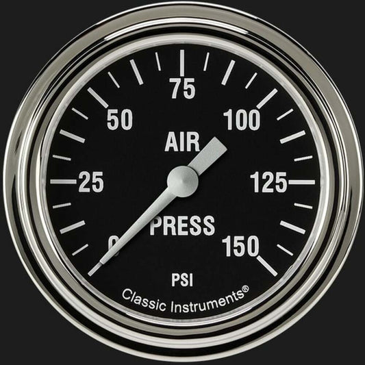 Hot Rod 2 5/8" Air Pressure Gauge HR318SLF
