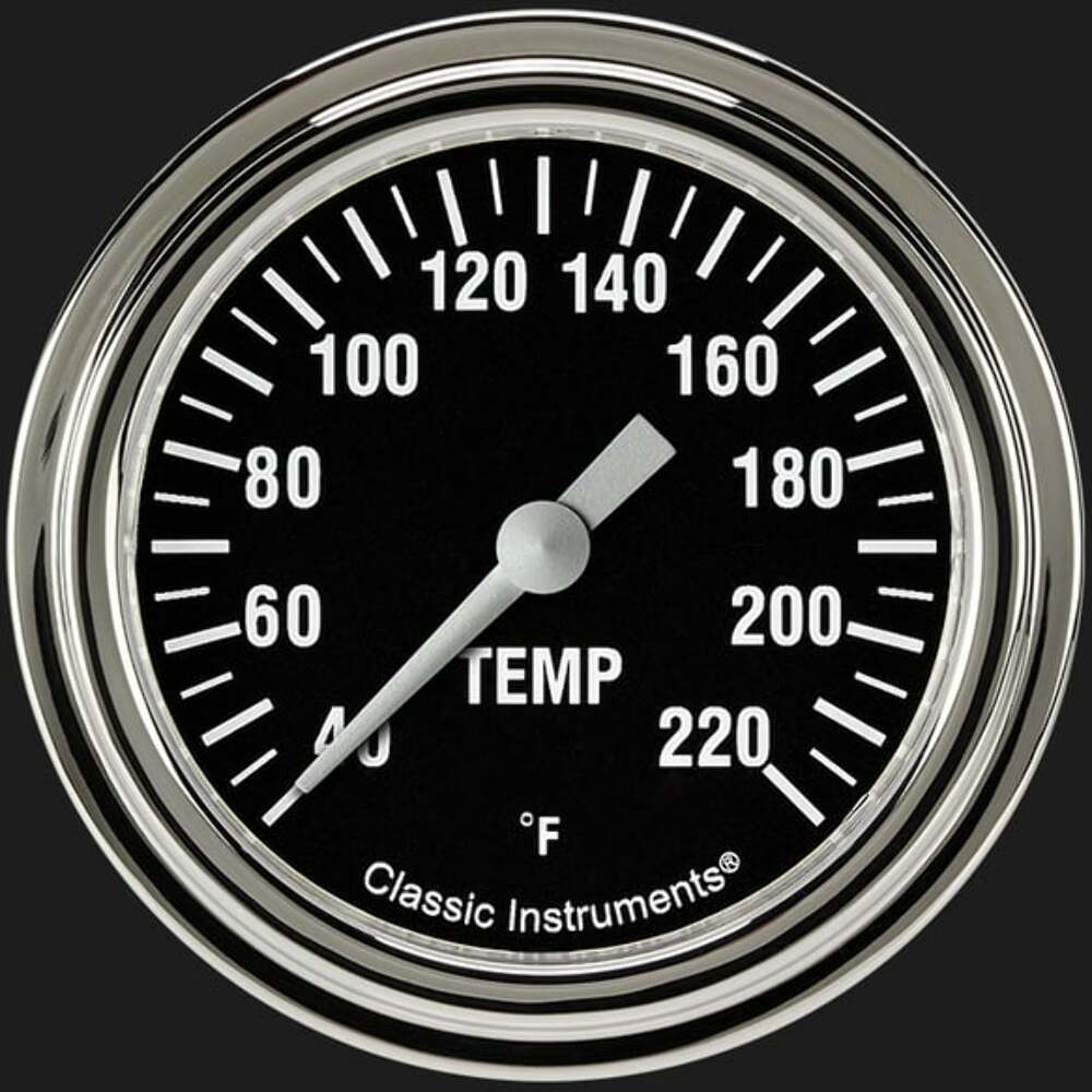 Hot Rod 2 5/8" Stock Eliminator Temp. Gauge HR329SLF