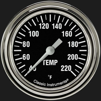 Hot Rod 2 5/8" Stock Eliminator Temp. Gauge HR329SLF
