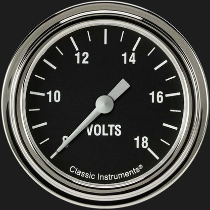 Hot Rod 2 5/8" Voltage Gauge HR330SLF