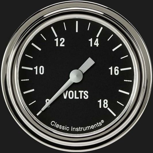 Hot Rod 2 5/8" Voltage Gauge HR330SLF