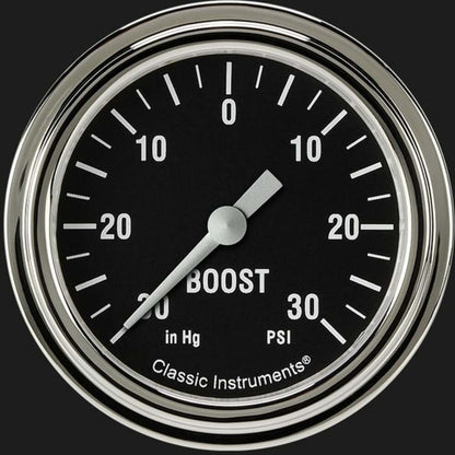 Hot Rod 2 5/8" Boost/Vac Gauge HR341SLF