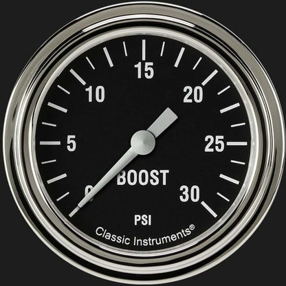 Hot Rod 2 5/8" Boost Gauge, 30 psi HR342SLF