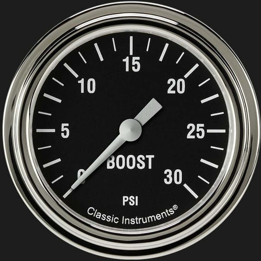 Hot Rod 2 5/8" Boost Gauge, 30 psi HR342SLF