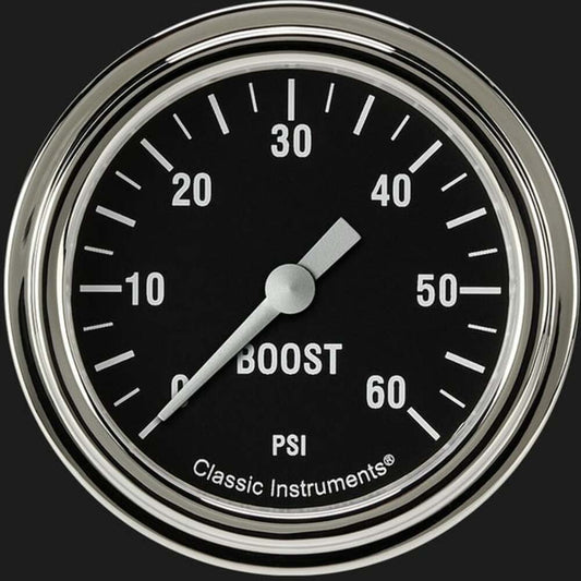 Hot Rod 2 5/8" Boost Gauge, 60 psi HR343SLF