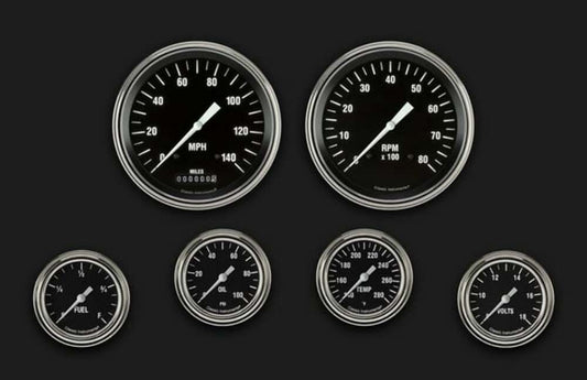 Hot Rod Six Gauge Set 351 HR351SLF