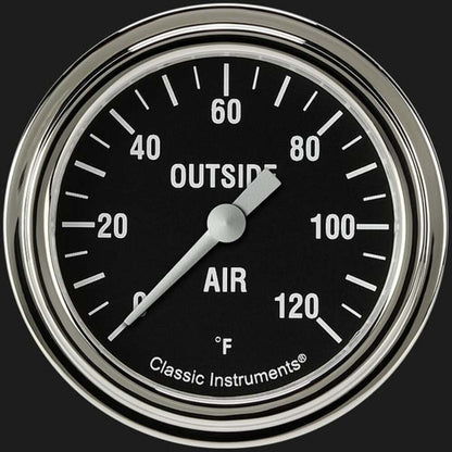 Hot Rod 2 5/8" Outside Air Temp. Gauge HR399SLF