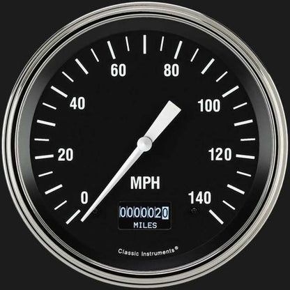 Hot Rod 4 5/8" Speedometer with Information Screen HR56DSLF