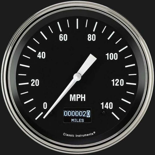 Hot Rod 4 5/8" Speedometer with Information Screen HR56DSLF