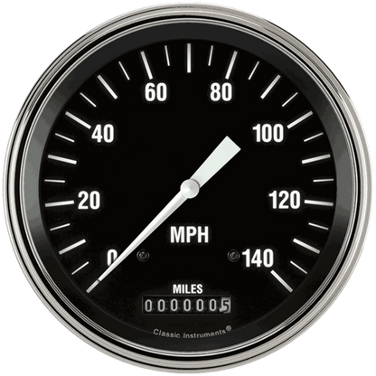 Hot Rod 4 5/8" Speedometer HR56SLF