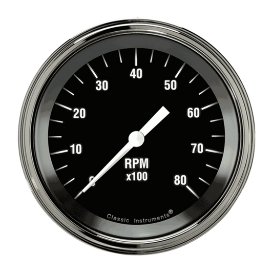 Hot Rod 3 3/8" Tachometer HR80SLF