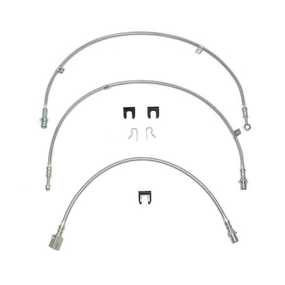 2005 - 2007 Chevrolet Silverado Brake Hose Kit - HSK0002SS - Brake Hoses Car Part People