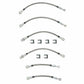 1995-97 Chevrolet Camaro Brake Hose Kit Traction Control Braided Stainless HSK0003SS
