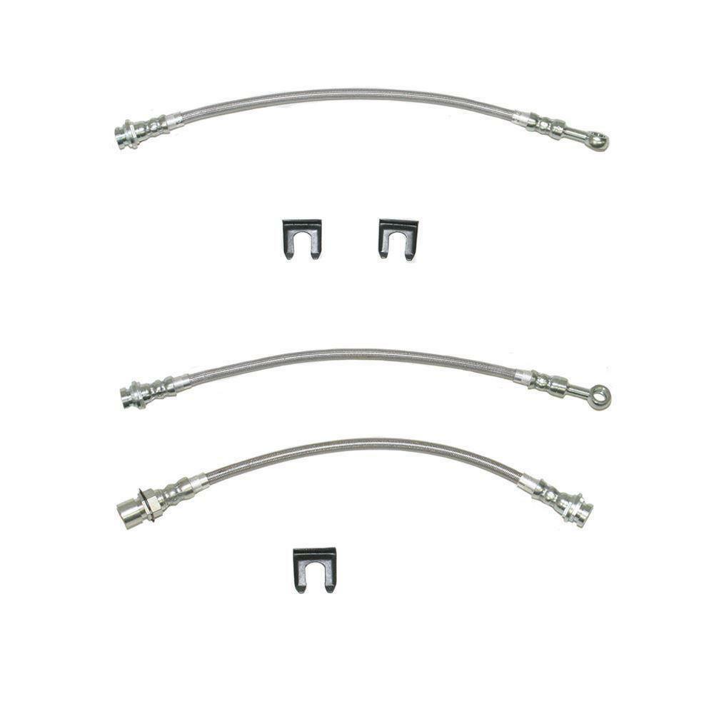 2005 - 2007 Chevrolet Silverado Brake Hose Kit - HSK0011SS - Brake Hoses Car Part People