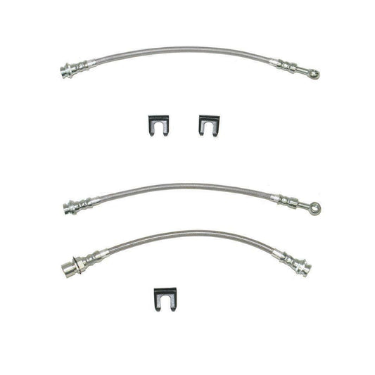 2005 - 2007 Chevrolet Silverado Brake Hose Kit - HSK0011SS - Brake Hoses Car Part People