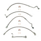 1999-01 Ford F-250 SD Brake Hose Kit 4WD RWABS Staggered Rear Calipers -HSK0019SS