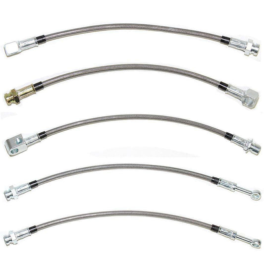 1971 - 1972 Chevrolet C10 Brake Hose Kit - HSK0022SS - Brake Hoses Car Part People