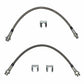 1970-71 Dodge Dart Brake Hose Kit w/ Front Disc Kit Braided Stainless HSK0026SS