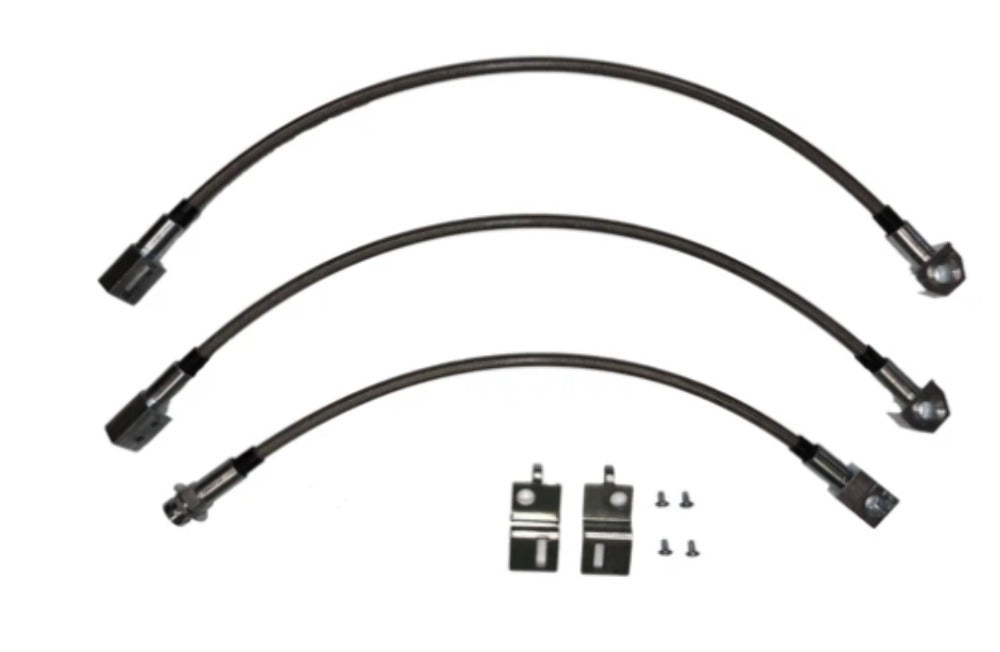 1967 - 1968 Chevrolet Bel Air Brake Hose Kit - HSK0041SS - Brake Hoses Car Part People
