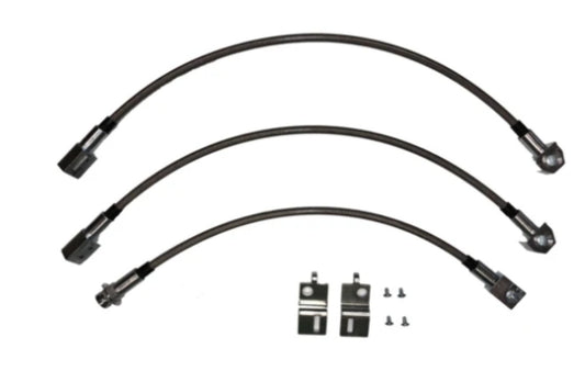 1967 - 1968 Chevrolet Bel Air Brake Hose Kit - HSK0041SS - Brake Hoses Car Part People